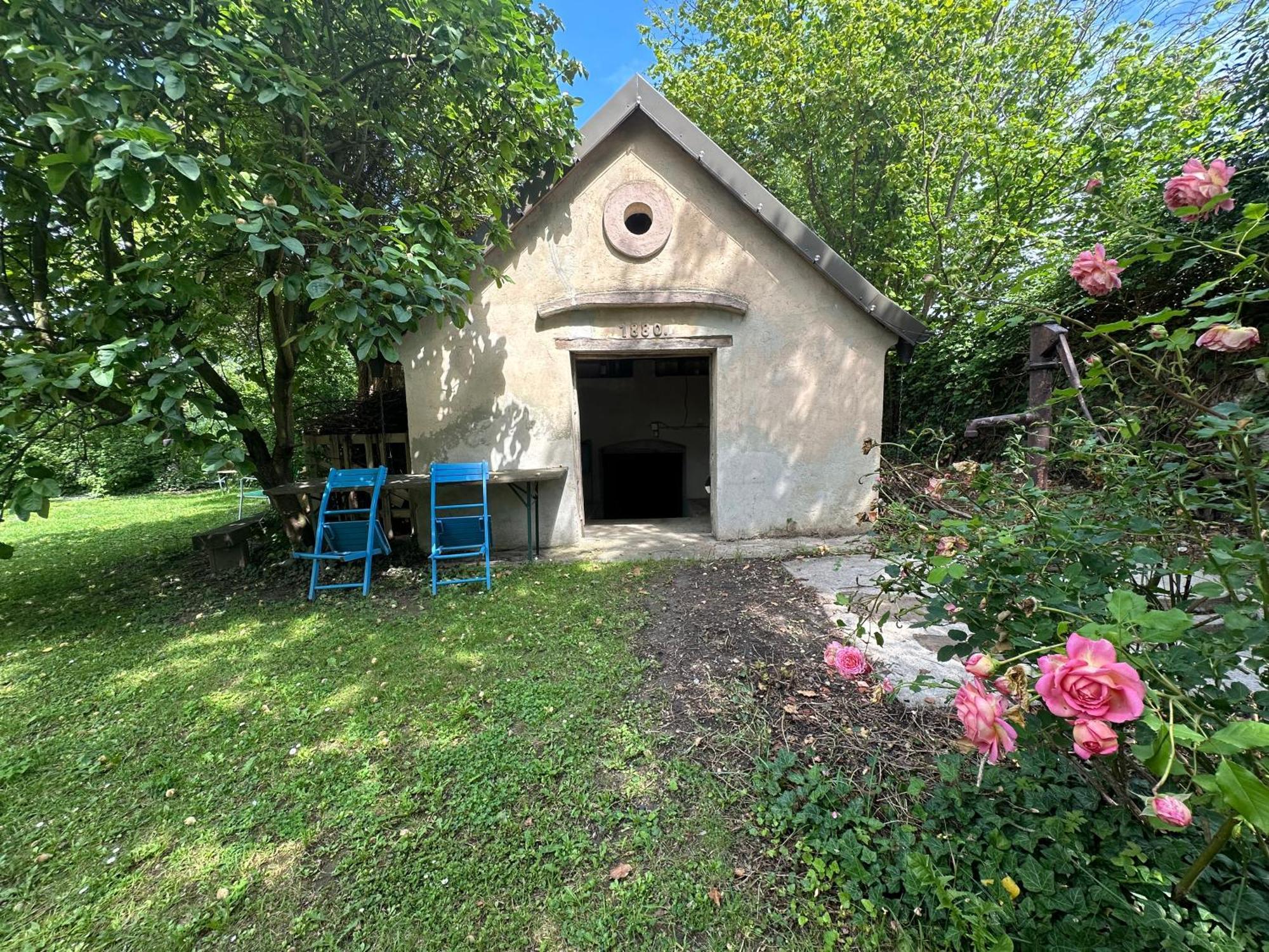 Gemuetliche Blockhuette In Wiennaehe Zofing Экстерьер фото